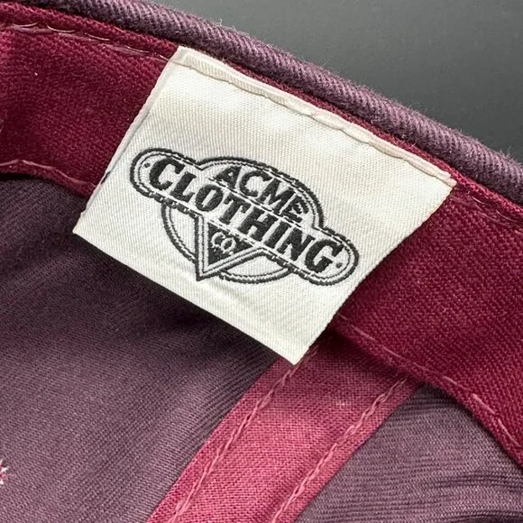 Vintage Baseball Cap 1991 Tweety Embroidered Hat Purple Navy Warner Bros USA - Picture 8 of 10